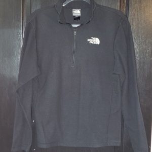 North Face black pullover fleece size Small